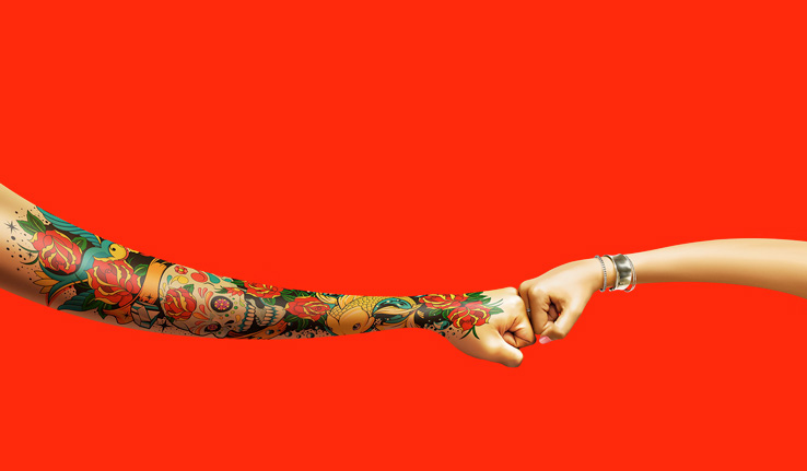 Coca cola check print 3